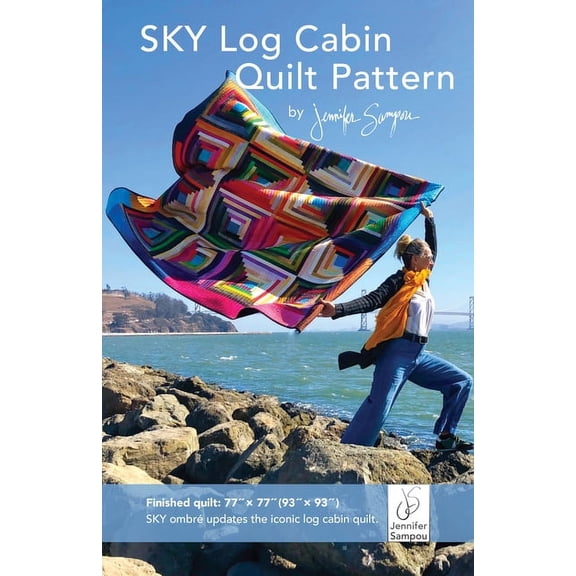 SKY Log Cabin : Quilt Pattern by Jennifer Sampou (General merchandise)