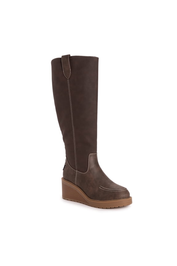 SKY SLOANE BOOT-DARK BROWN