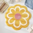 thumbnail image 1 of SKYCARPER Multicolor Polyester Microfiber Bath Rug, Machine Washable, 1 of 6