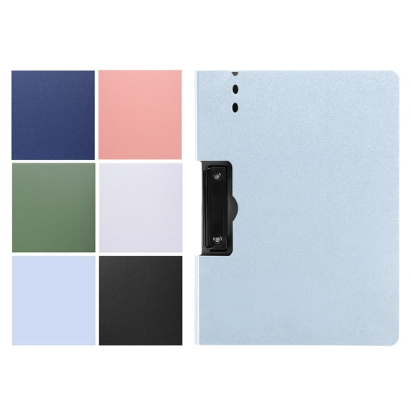 SKYDUE File Folder Clipboards 1 - Pack Letter A4 Size with Pen Holder for Office School Hospital Supplies, Nursing Clipboards for Document File Organization and Business Supplies, Blue