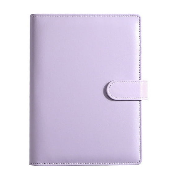 SKYDUE Loose Leaf Notebook Planner 2023,Weekly & Monthly Planner in Pink , Blue, Black and Purple Colors