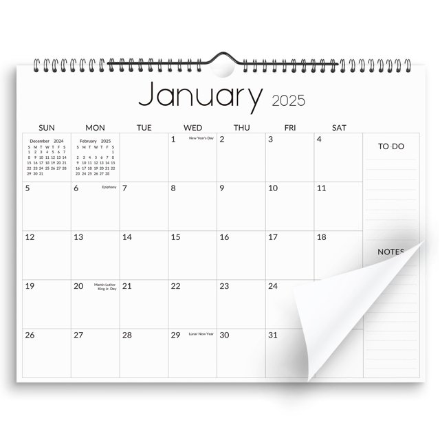 SKYDUE Wall Calendar 20242025, Jul 2024 to Dec 2025 18 Months Hanging