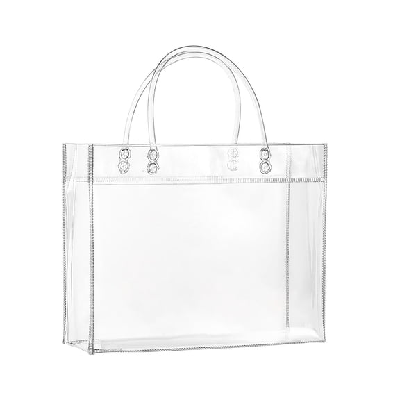 Chunleiiii Clear Cosmetic Bag Clear With Zip Handle Portable Travel Luggage Bag Airport Air Vacation Organization Makeup Artist Must Haves