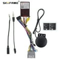 SKYFAME 16pin Car Wiring Harness Canbus Box Adapter Decoder For
