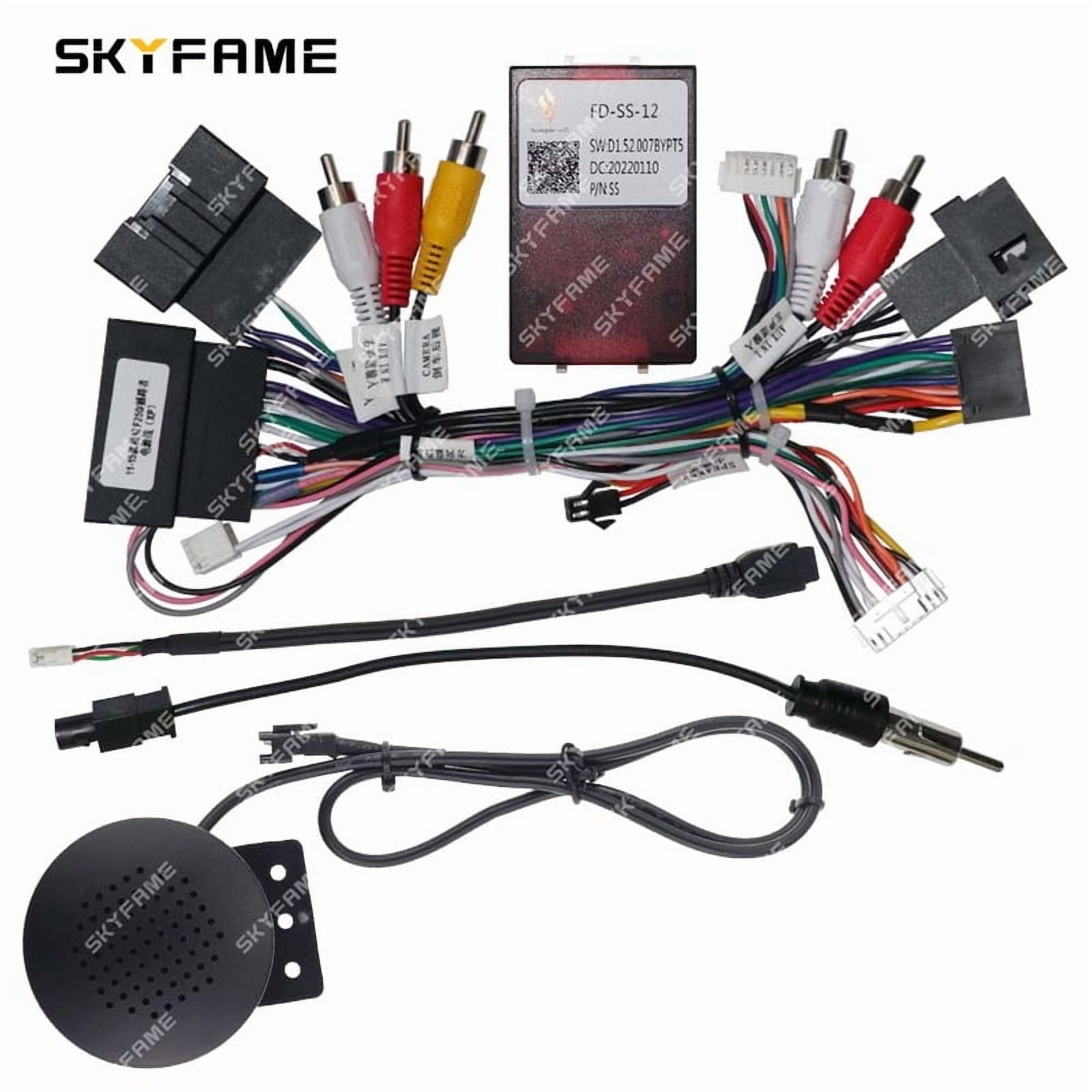 16pin Canbus Adapter Für Peugeot 407 - Einfacher Einbau Für Android Radios