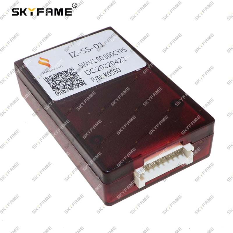 SKYFAME Car 16pin Wiring Harness Adapter Canbus Box Decoder Android ...