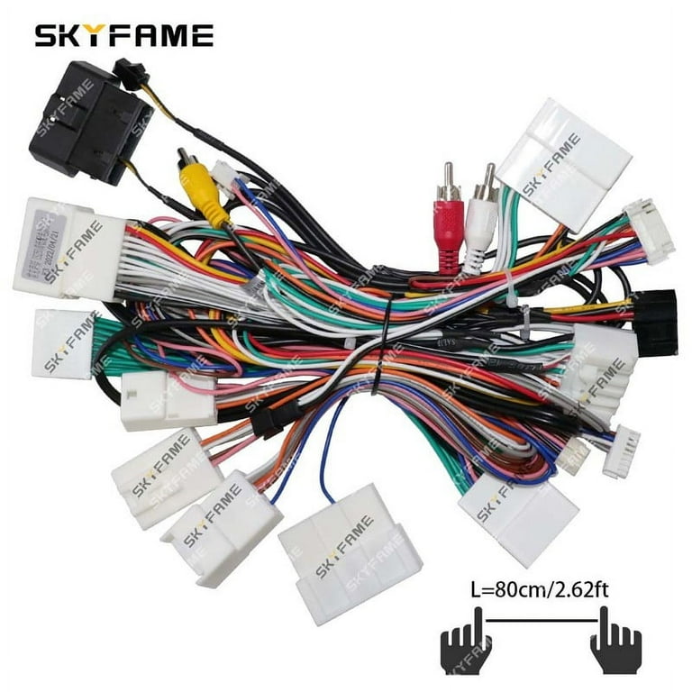 canbus　3点 SKYFAME Car 16pin Wiring Harness Adapter Canbus Box Decoder