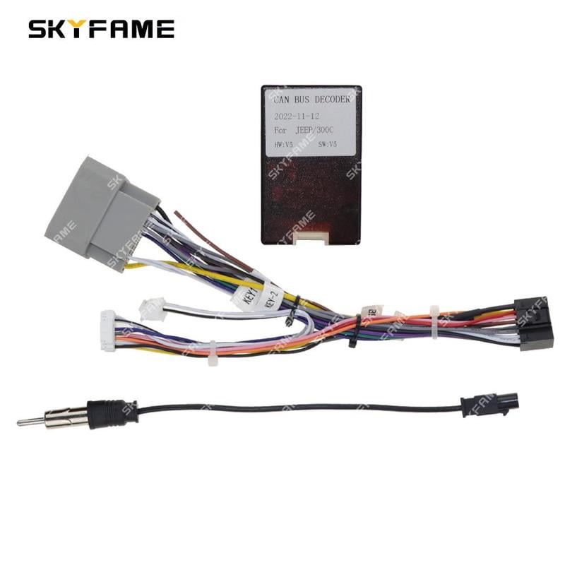 SKYFAME Car Canbus Box Decoder For Jeep Wrangler Compass Dodge Journey ...