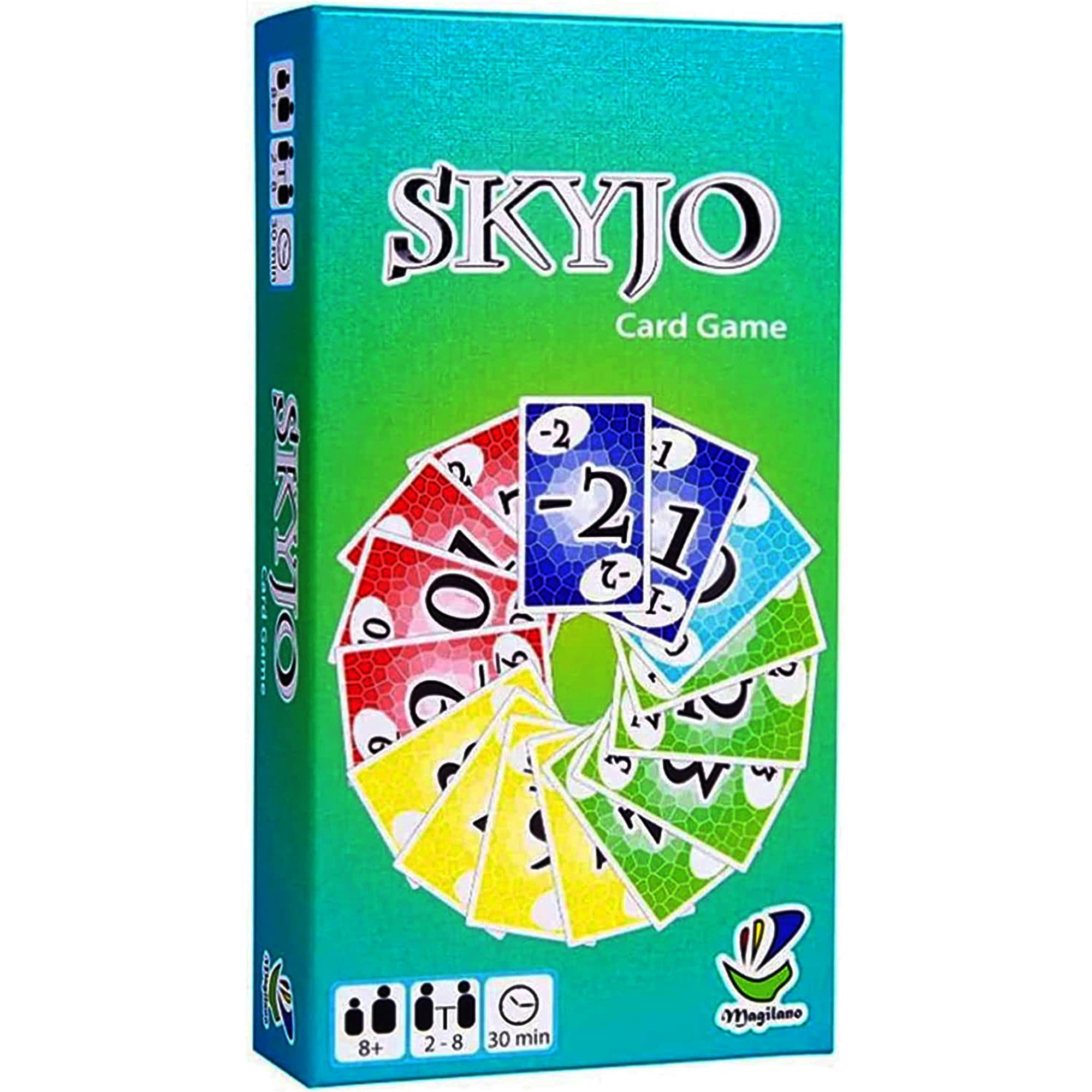 SKYJO by Magilano - The entertaining card game for kids and adults. The  ideal game for fun, entertaining and exciting hours of play with friends  and family. : Toys & Games 