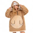 thumbnail image 1 of SKYKENKP Animal Wearable Blanket Hoodie For Adult, Oversized Hooded Blanket With Pockets & Sleeves For Birthday Christmas Gift, 1 of 6