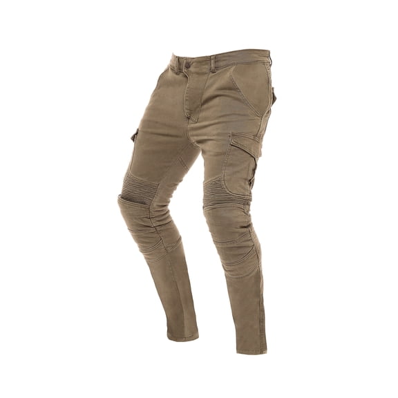 SKYLINEWEARS Men Motorcycle Riding Pants Denim Jeans Racing Cycling Pants with 4 Knee Hip Protective Armor Pads