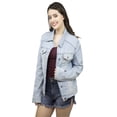 thumbnail image 1 of SKYLINEWEARS Women Denim Jacket Button UP Long Sleeve Ladies Stretch Trucker Jean Jackets, 1 of 7