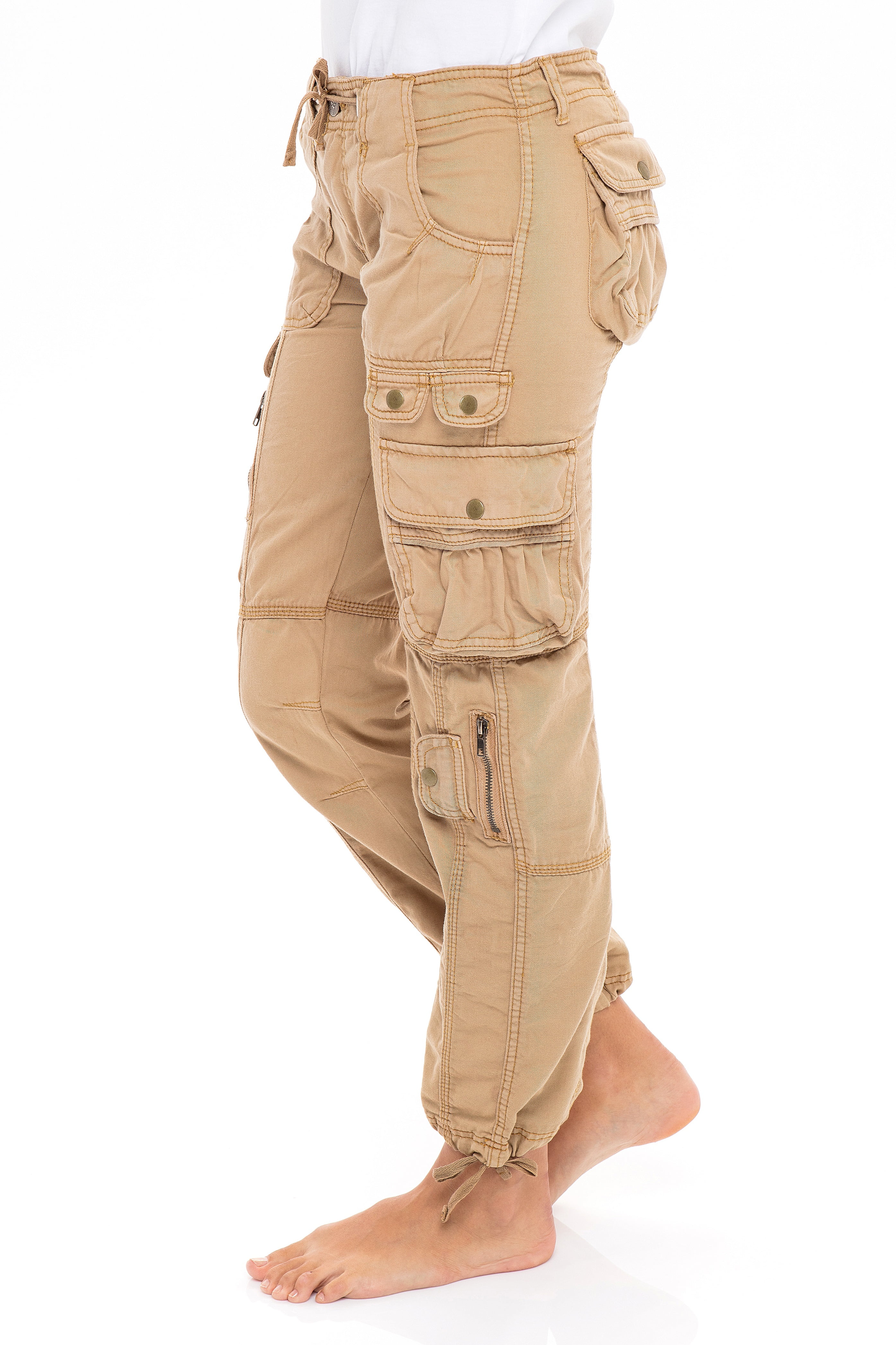 SKYLINEWEARS Women’s Casual Cargo Utility Work Pants Hiking Multi ...