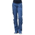 thumbnail image 1 of SKYLINEWEARS Women's Utility Work Cargo Solid Style Hiking Pants Cotton Workwear Trouser Navy XL, 1 of 5