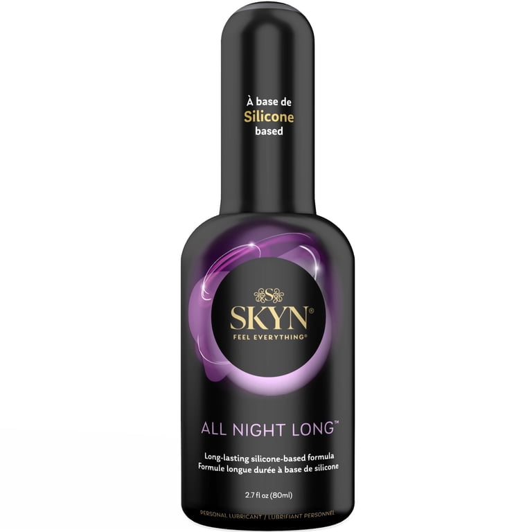 SKYN Silicone Based Lube, All Night Long, Latex Compatible, 2.7 fl oz