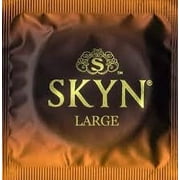 SKYN Elite Large Lubricated NON-LATEX Polyiosprene Condoms-24 Count Bulk