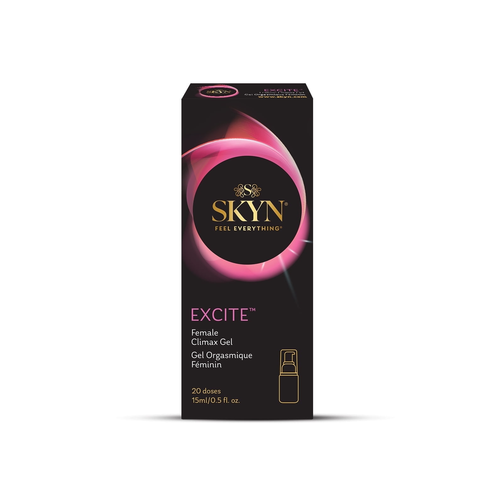 LIFESTYLES SKYN Excite Female Sexual Stimulating Gel, 0.5 fl oz