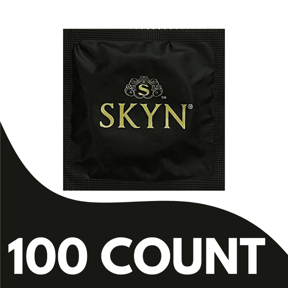 SKYN Original Lubricated Non Latex Condoms, 100 Count