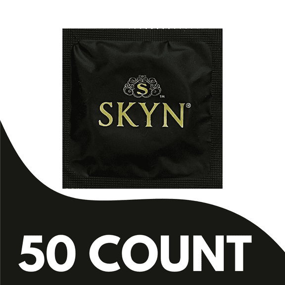 SKYN Original Lubricated Non Latex Condoms, 50 Count