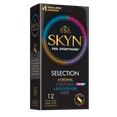 SKYN Selection Variety Pack NonLatex Condoms, 12 Count