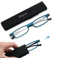 SKYOAK Ultra thin Lightweight Folding Reading Glasses Women Men TR90