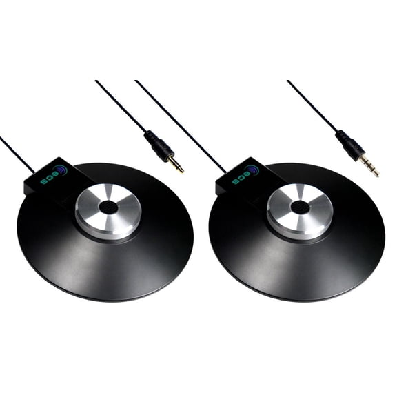 SKYPE, Teleconferencing WordForum Microphone Kit for iPhone, Android, Smartphone, Microsoft Surface, Tablets, (1) 3.5 mm 4 Pole Includes 3.5 mm Speaker Output Jack and (1) WordForum 3.5 mm Microphone