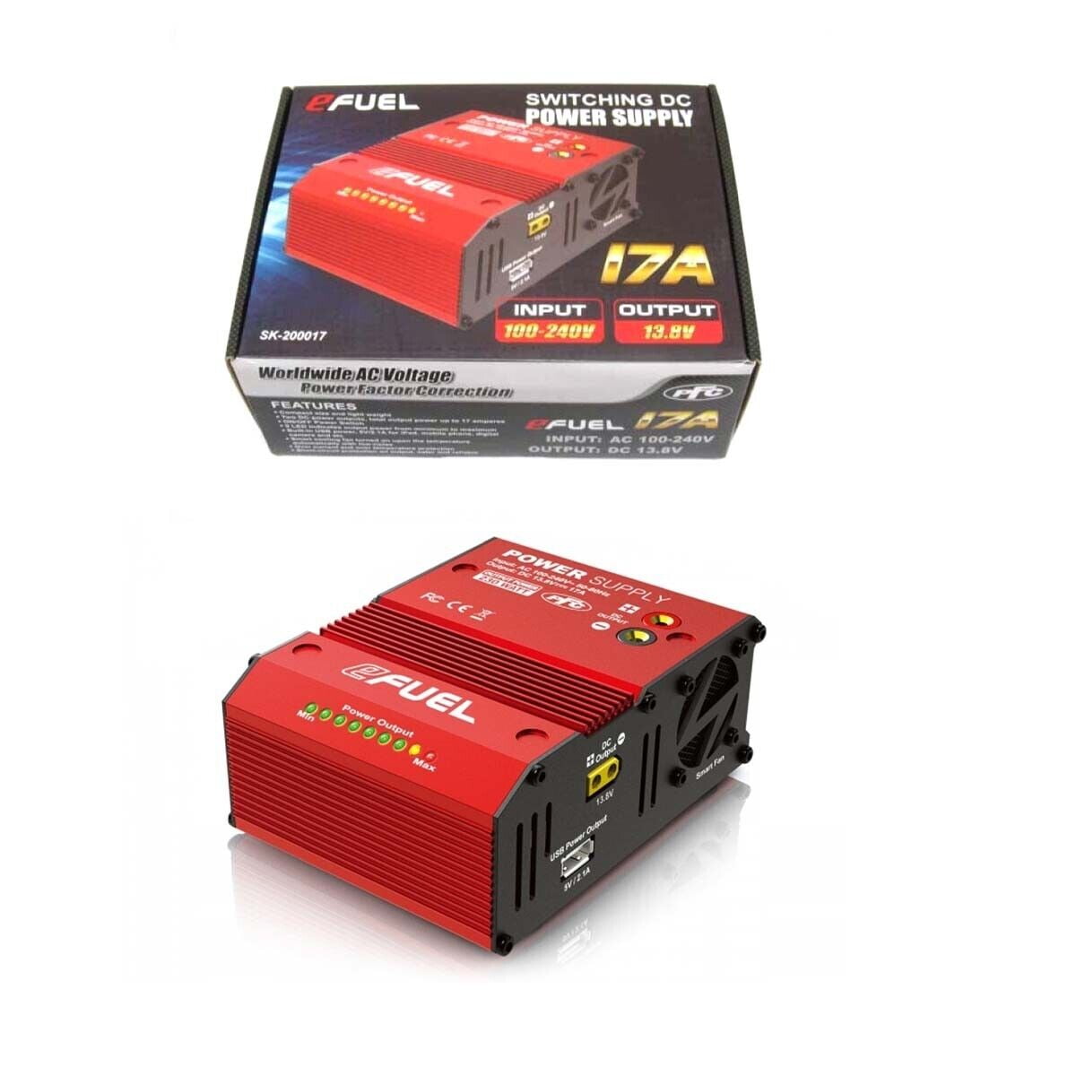 SKYRC eFuel 230W/17A RC Car Power Supply SK200017 for RC Car