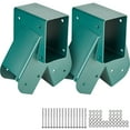 thumbnail image 1 of SKYSHALO 1-2-3 10.47 in x 4.96 in x 1.28 in, Carbon Steel Triangular A-Frame Swing Brackets with M8*110 Galvanized Hex Bolts 2 Piece, 1 of 9