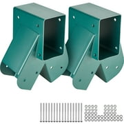 SKYSHALO 1-2-3 10.47 in x 4.96 in x 1.28 in, Carbon Steel Triangular A-Frame Swing Brackets with M8*110 Galvanized Hex Bolts 2 Piece