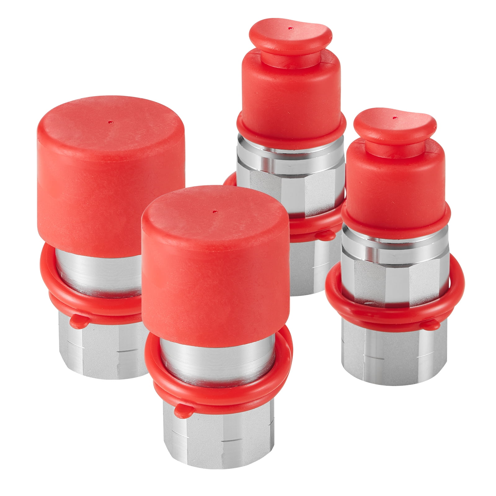 SKYSHALO 1/2" Flat Face Hydraulic QuickDisconnect Coupling Set, 1/2