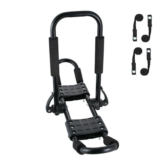 KFFKFF 1 Pair Soft Kayak Roof Racks for Kayak Surfboard Car SUV