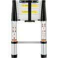 thumbnail image 1 of BENTISM 10.5FT Telescoping Ladder 375lbs Load Capacity Aluminum Telescopic Extension Ladder, Multi-purpose Collapsible Ladder for RV，Home or Outdoor Work, 1 of 10