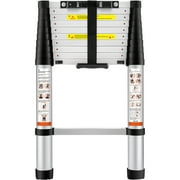BENTISM 10.5FT Telescoping Ladder 375lbs Load Capacity Aluminum Telescopic Extension Ladder, Multi-purpose Collapsible Ladder for RV Home or Outdoor Work