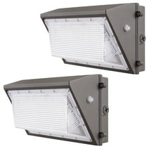 SKYSHALO 100W 10800LM LED Wall Pack Lights Commercial Outdoor Security Lighting