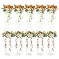 thumbnail image 1 of KFFKFF 10PCS 23.6inch Tall Wedding Column Flower Stand Display Rack Acrylic, 1 of 9
