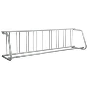 SKYSHALO 111" Long All-Steel Bicycle Rack, Accommodates 9 Bikes, Single-Sided Stand for Garage, Street, and Yard Storage