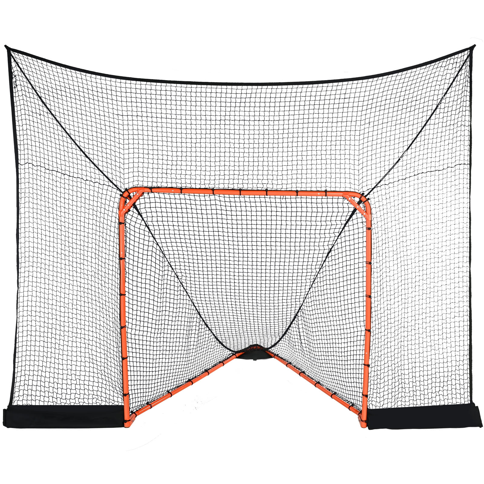 Free Shipping! SKYSHALO 12'x9' Folding Lacrosse Goal, Portable Hockey ...