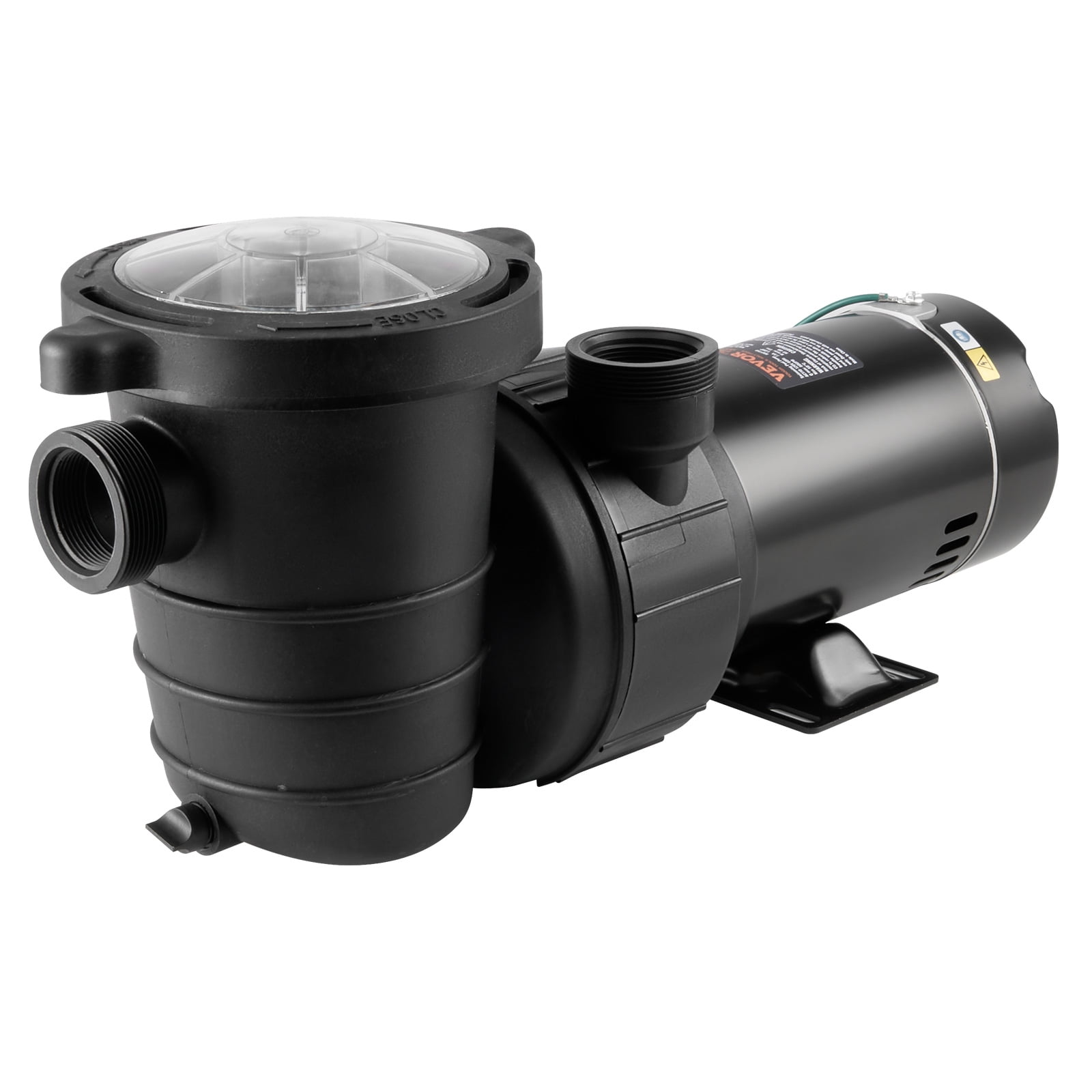 Free Shipping! SKYSHALO 120V Above Ground Pool Pump Single Speed 1 HP 80 GPM 3450 RPM UL