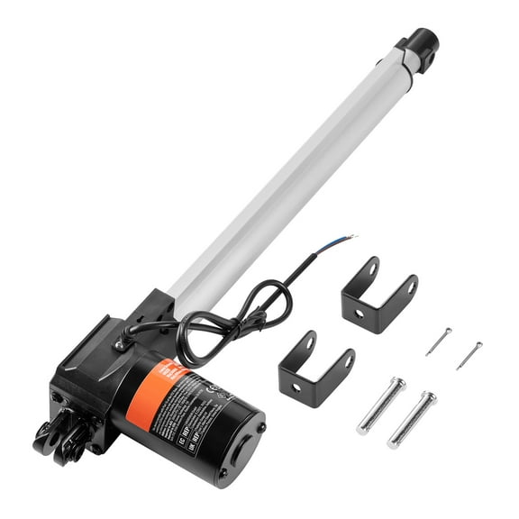 KFFKFF 12V Linear Actuator High Speed 0.19"/s Linear Motion Actuator 1320lbs/6000N Electric Actuator IP44 Waterproof Linear Actuator 14 inch