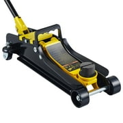 KFFKFF 2.5 Ton Low Profile Floor Jack, Durable Steel Construction with Single Piston Lift Pump, Lifting Range from 3.35" to 14.96"