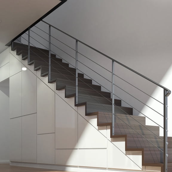 KFFKFF 20-Pack Cable Railing Kit with 1/8" Wheel Protector Sleeves and Safeguard Covers