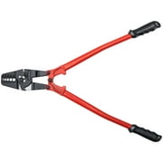 KFFKFF 24" Manual Swaging Tool for Wire Rope Cutting, Compatible with 1/16", 3/32", 1/8", 5/32", 3/16" Aluminum and Copper Sleeves
