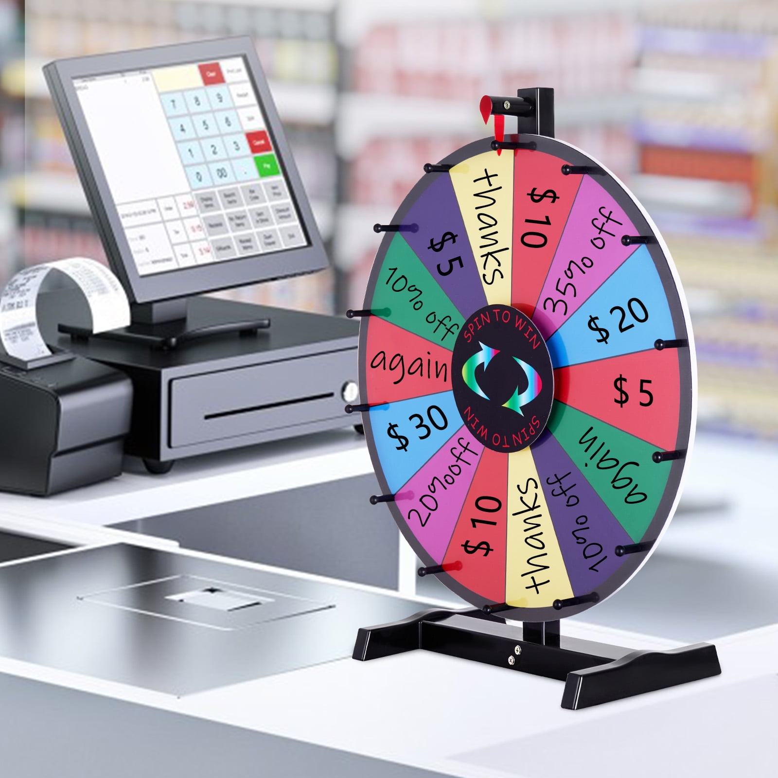 Spin Wheel Vector, Wheel, Spin, Game PNG And Vector With Transparent