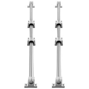 SKYSHALO 2PCS SFC20 1200mm Linear Guide 4 PCS SC20 Bearing Block 4 PCS Rail Support