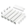 thumbnail image 1 of KFFKFF 3 Inch Wide 10 ft Pipe Cover Cover Kit for Mini Split/Central Air Conditioner PVC, 1 of 9
