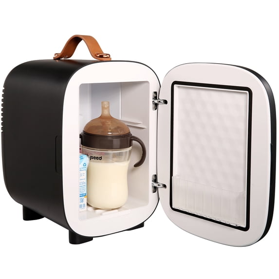 KFFKFF 4L Mini Refrigerator, Black