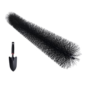 KFFKFF 60ft Bristle Length Gutter Guard Brush Leaf Guard Fits 5 Inch Gutters
