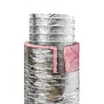 thumbnail image 1 of KFFKFF 6in x 25ft Insulated Flexible Duct Dryer Vent Hose HVAC Ventilation R-6.0, 1 of 9