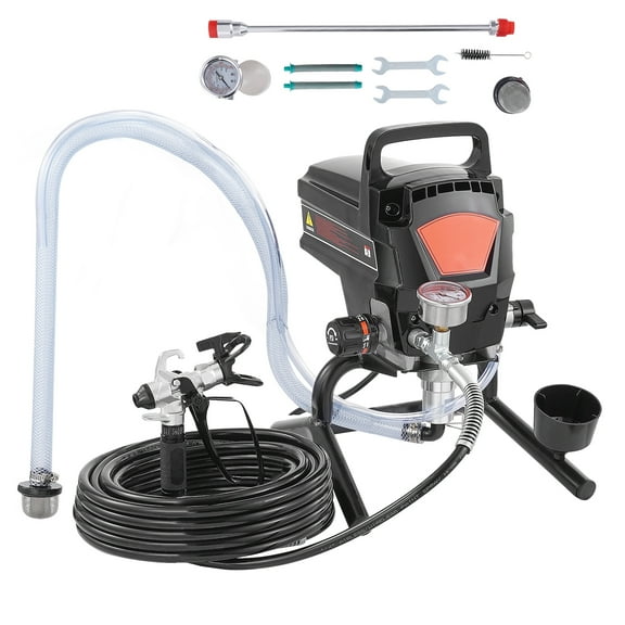 KFFKFF 950W Electric Stand Paint Sprayer, 3000PSI Efficient Airless Sprayer, Portable Sprayers for Indoor & Outdoor Furniture, Fences, Achieves Smooth & Uniform Coverage