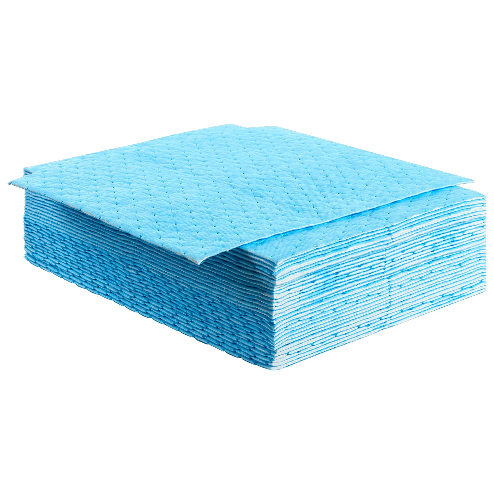 SKYSHALO Absorption Mats, Dispenser Box Included, 6 Gallon Absorbency, 15x19 Inches, Polypropylene Material, Water Spill Cleanup, 30 Count